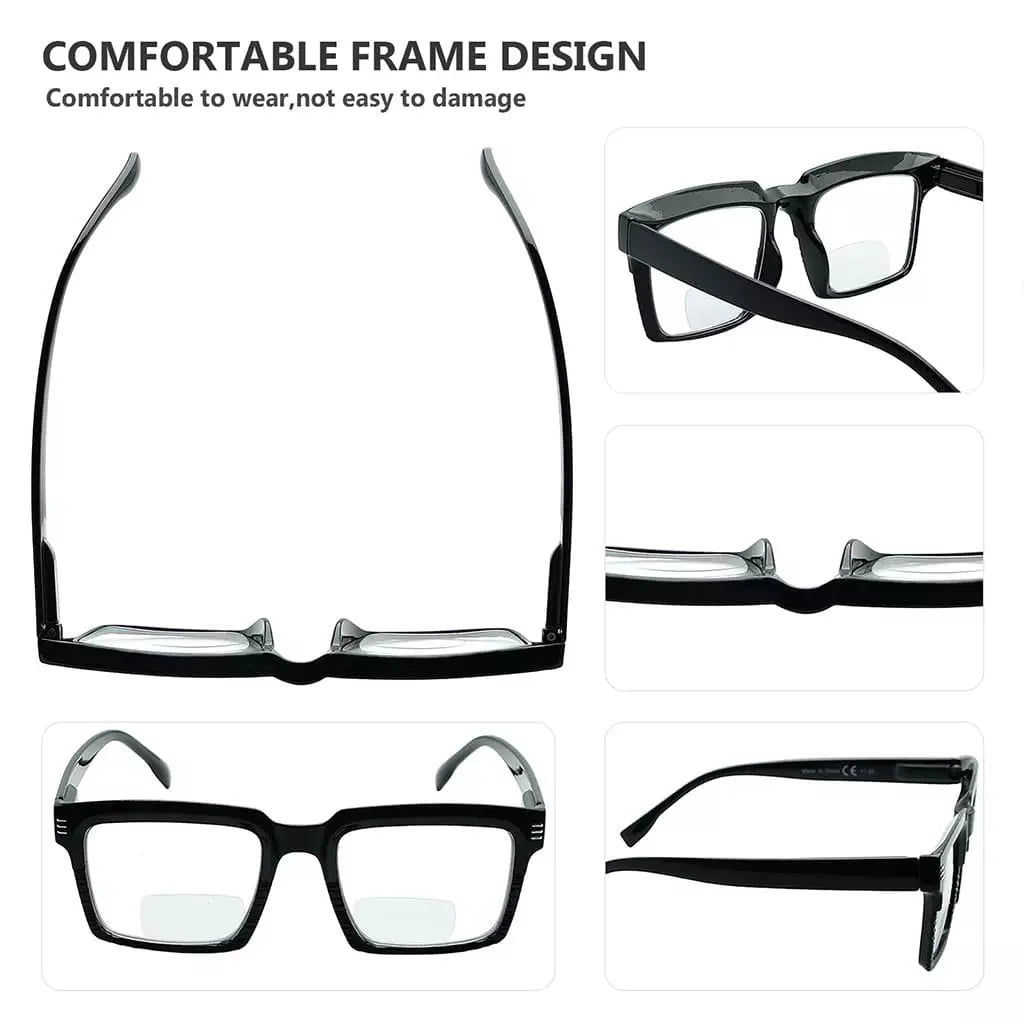 4 Pack Ladies Stylish Bifocal Reading Glasses BR2027