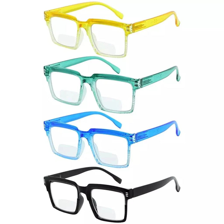 4 Pack Ladies Stylish Bifocal Reading Glasses BR2027