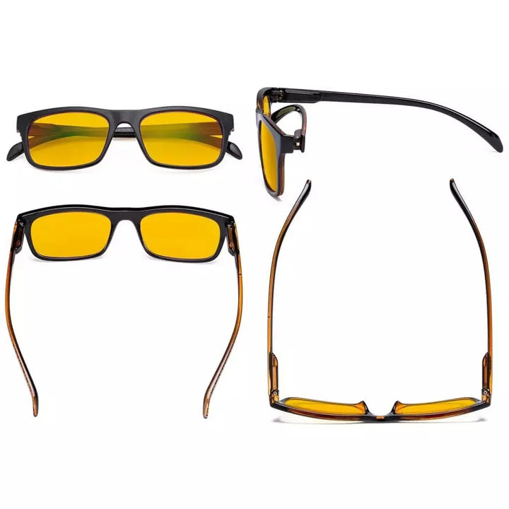 4 Pack Pattern Blue Light Blocking Reading Glasses HPR047
