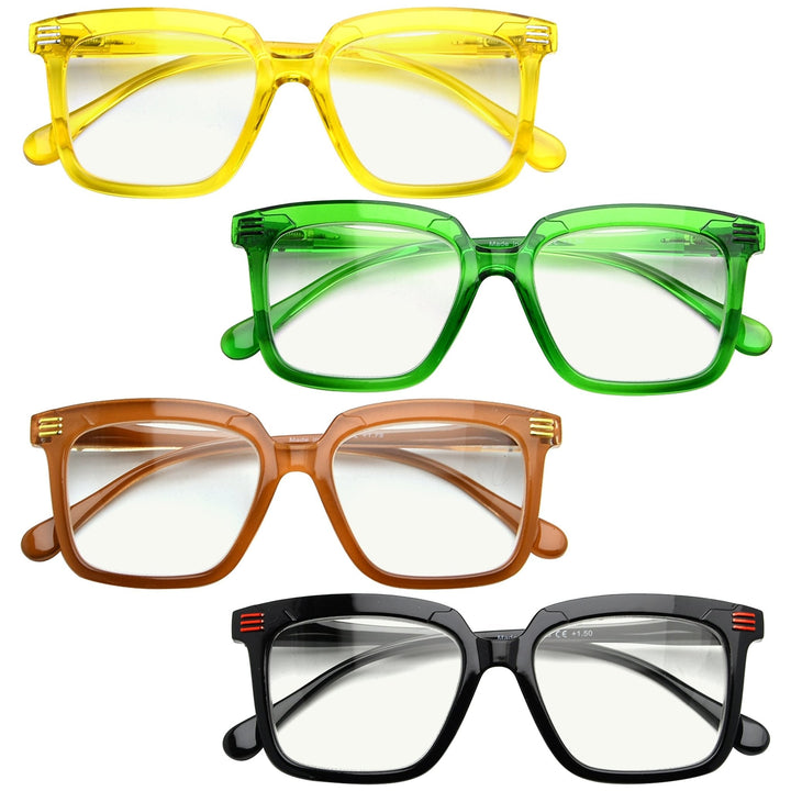 4 Pack Progressive Multifocus Readers