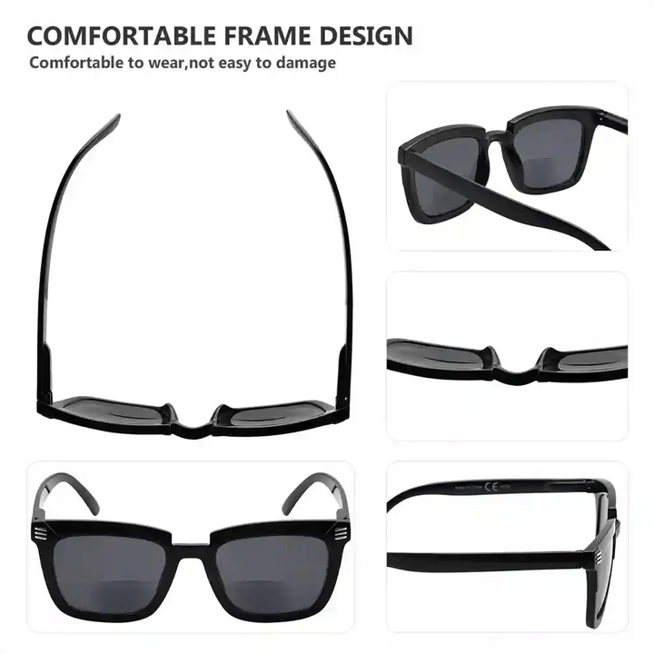4 Pack Rectangle Bifocal Reading Sunglasses SBR2109