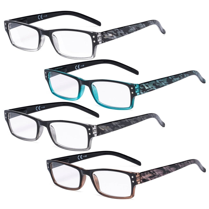 4 Pack Reading Glasses R012B