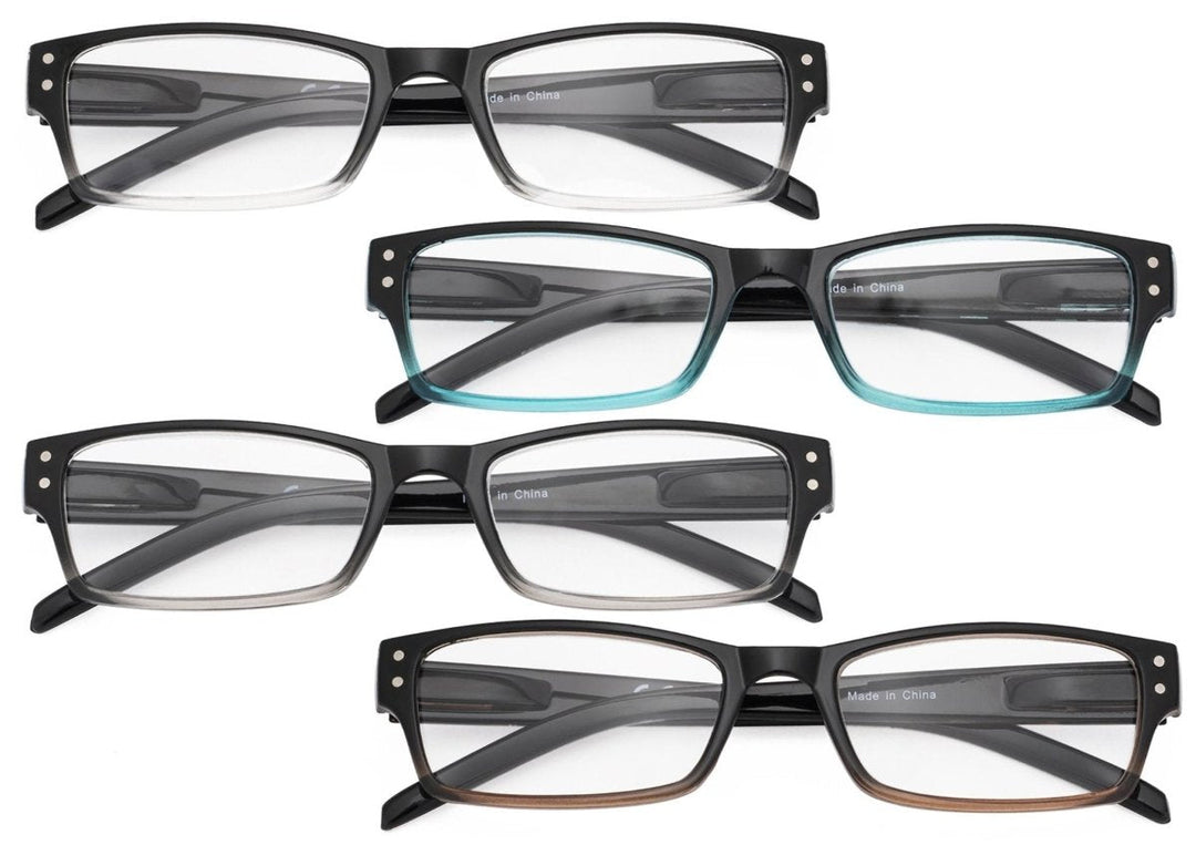 4 Pack Reading Glasses R012B