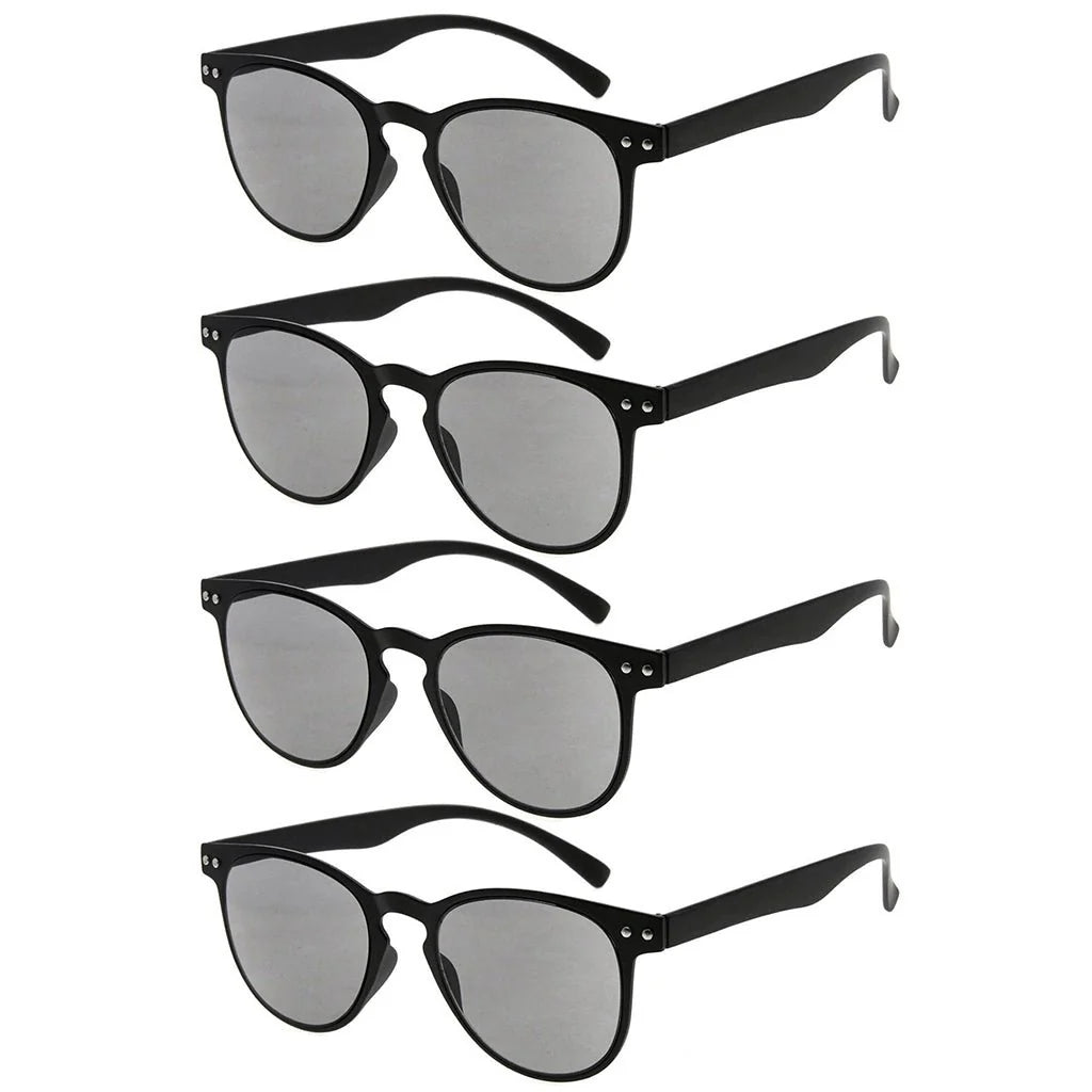 4 Pack Round Reading Glasses R060