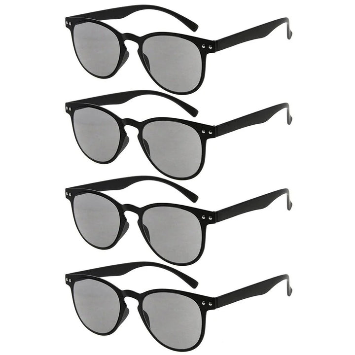 4 Pack Round Reading Glasses R060