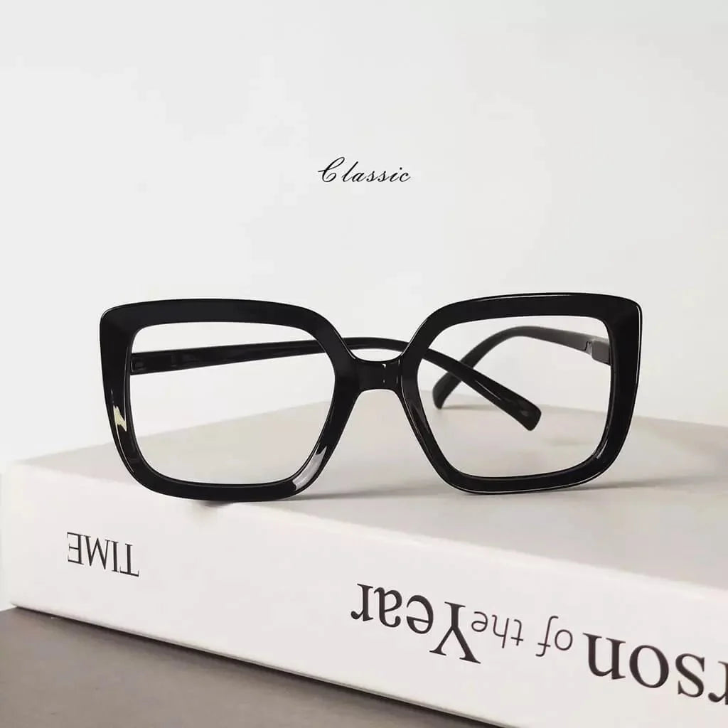 4 Pack Reading Glasses Large Frame Square Readers R2014