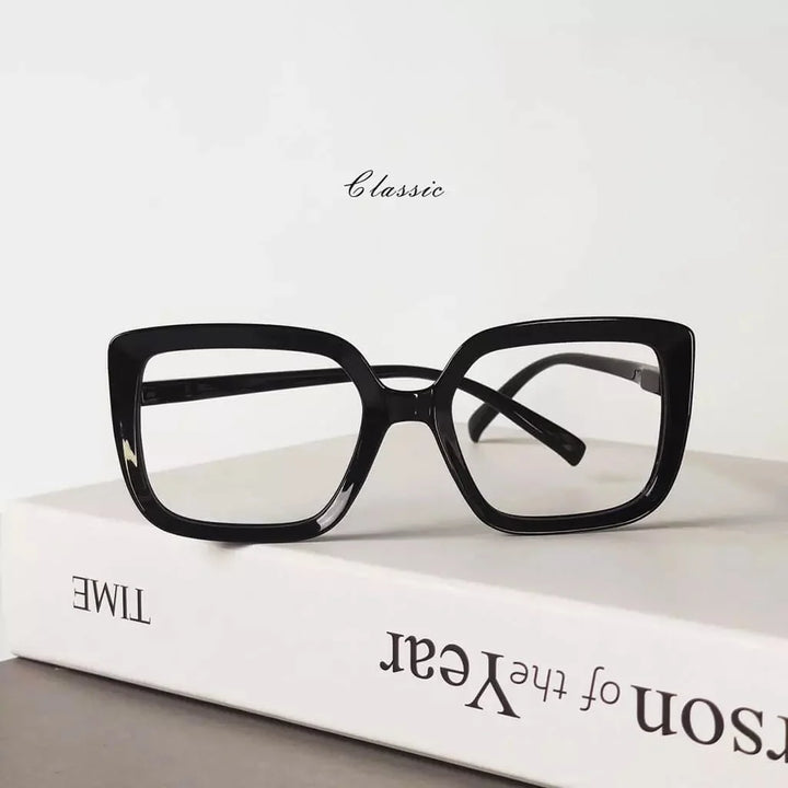 4 Pack Reading Glasses Large Frame Square Readers R2014