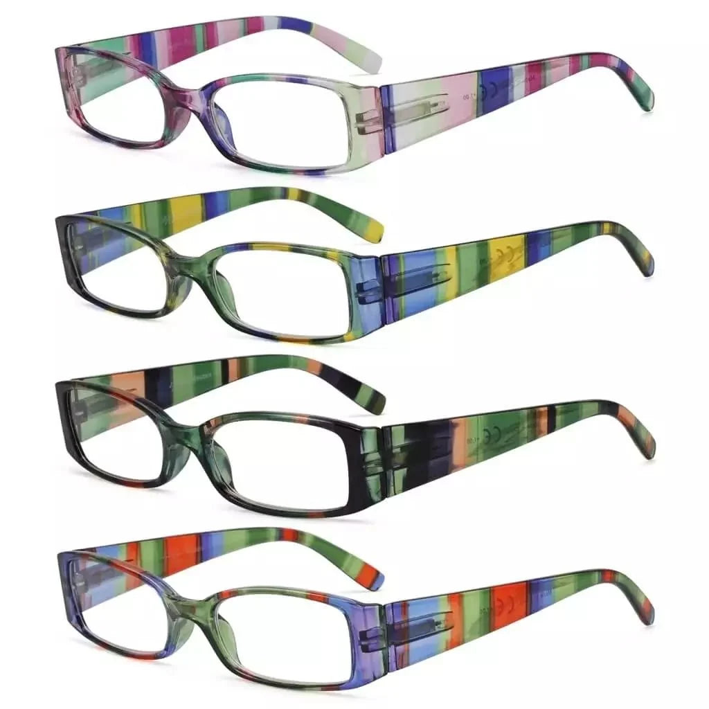 Stripe Pattern Stylish Reading Glasses R040S