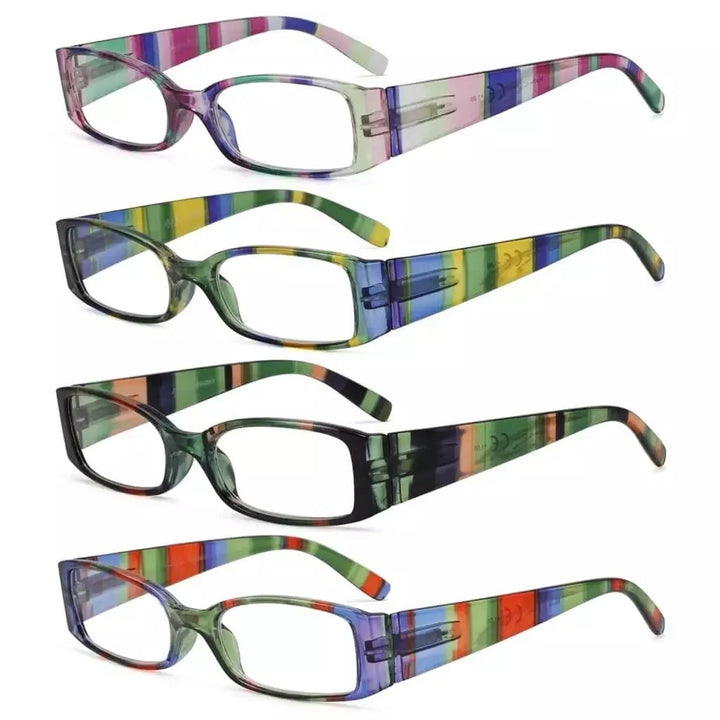 Stripe Pattern Stylish Reading Glasses R040S