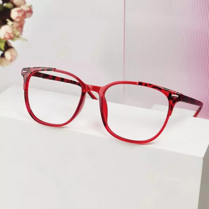 4 Pack Stylish fashionable Oval  Reading Glasses R9001D