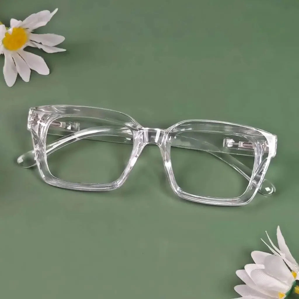 4 Pack Stylish Square Reading Glasses Thicker Frame Readers R9106-A