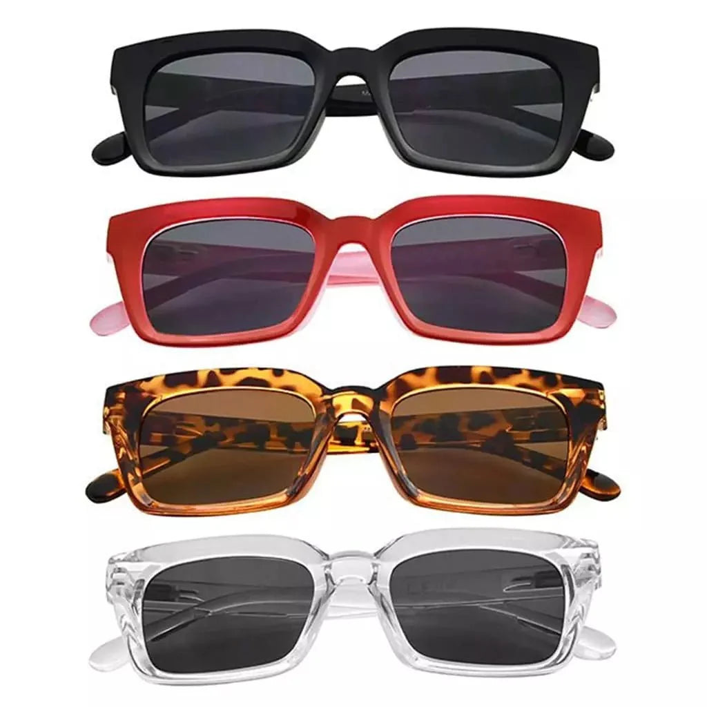 4 Pack Thicker Frame Bifocal Sunglasses Fashion Readers SBR9106