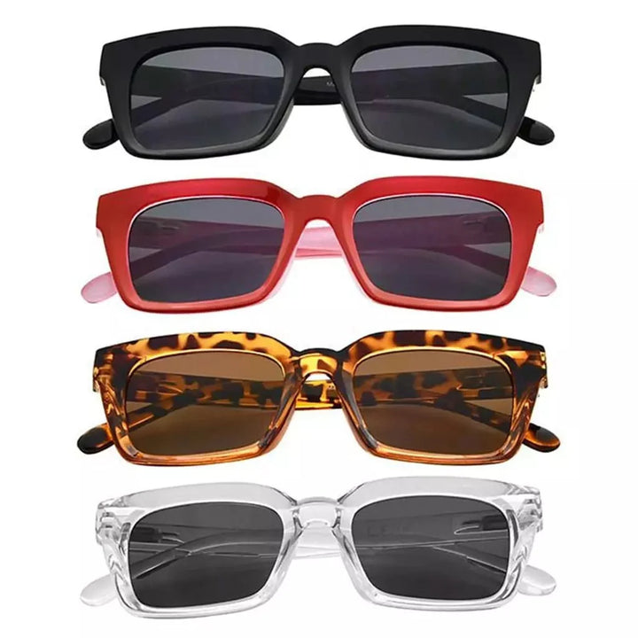 4 Pack Thicker Frame Bifocal Sunglasses Fashion Readers SBR9106