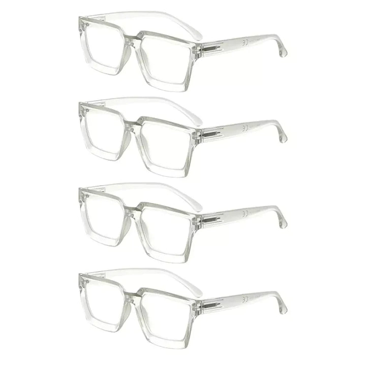 4 Pack Thicker Frame Reading Glasses R2003