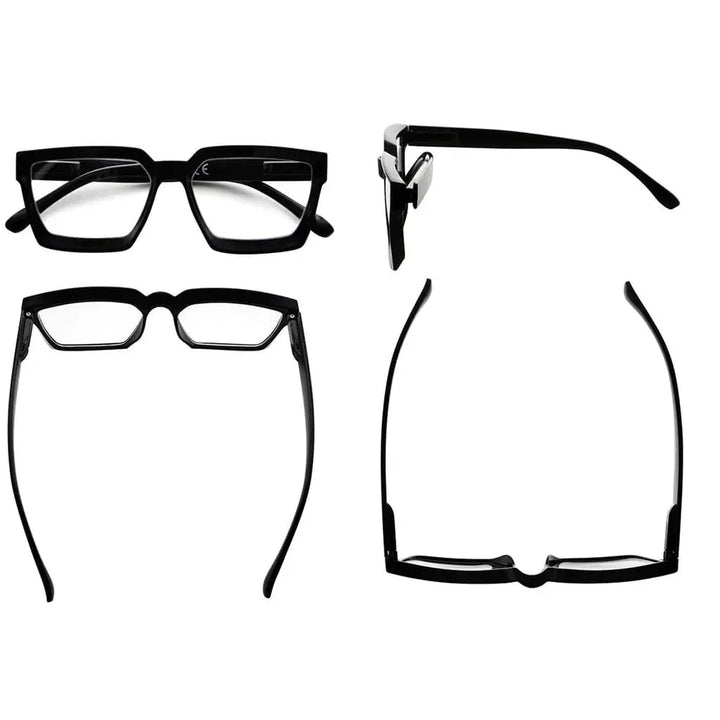 4 Pack Thicker Frame Reading Glasses R2003