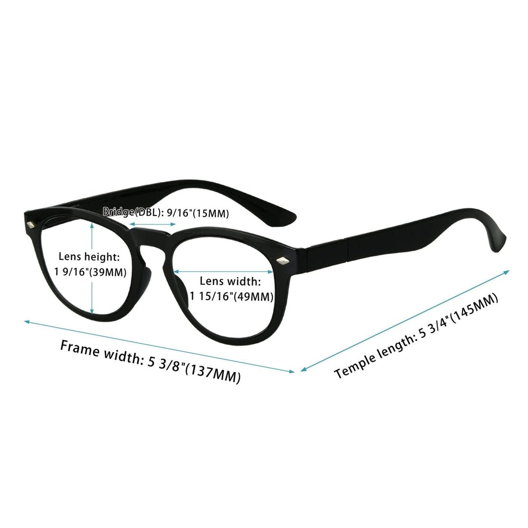 4 Pack Trendy Stylish Design Reading Glasses R086