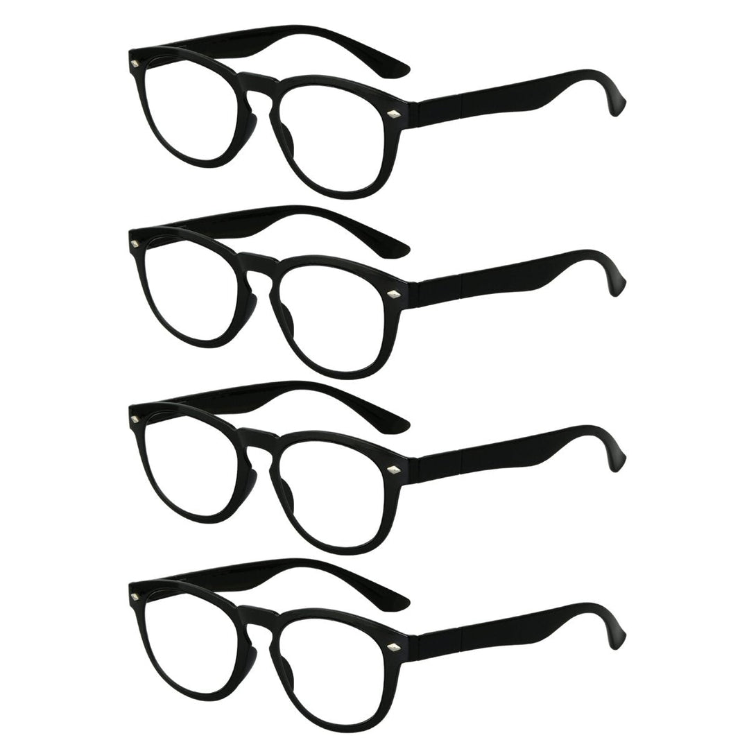 4 Pack Trendy Stylish Design Reading Glasses R086