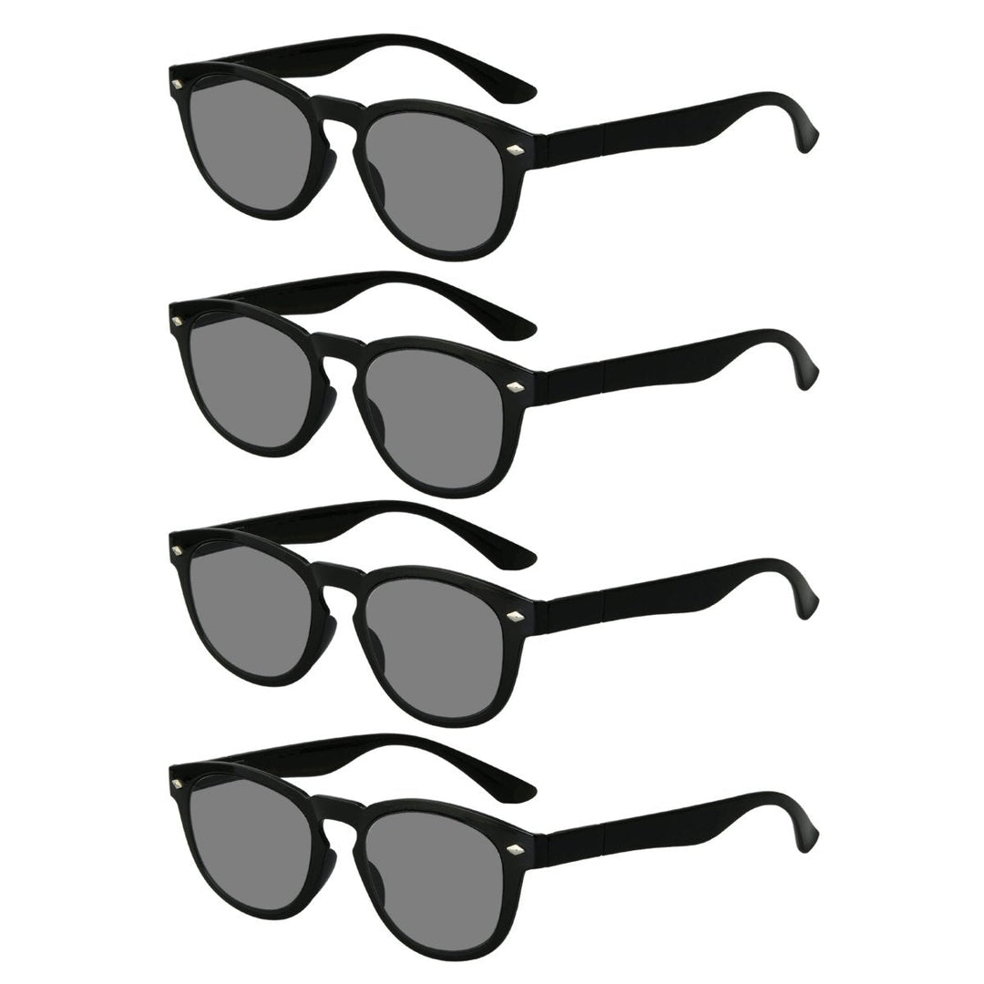 4 Pack Trendy Stylish Design Reading Glasses R086