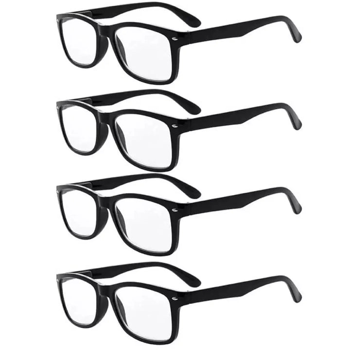 4 Pack Vintage Reading Glasses R075