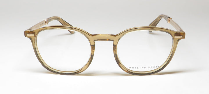 Philipp Plein Vpp057 Plein Gold Silhouette Eyeglasses