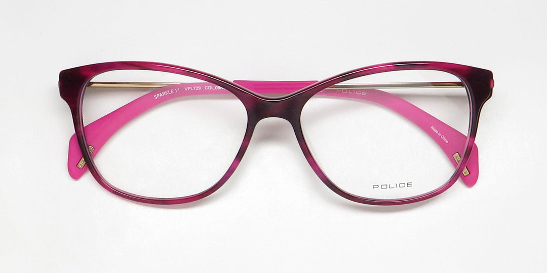 Police Vpl729 Sparkle 11 Eyeglasses