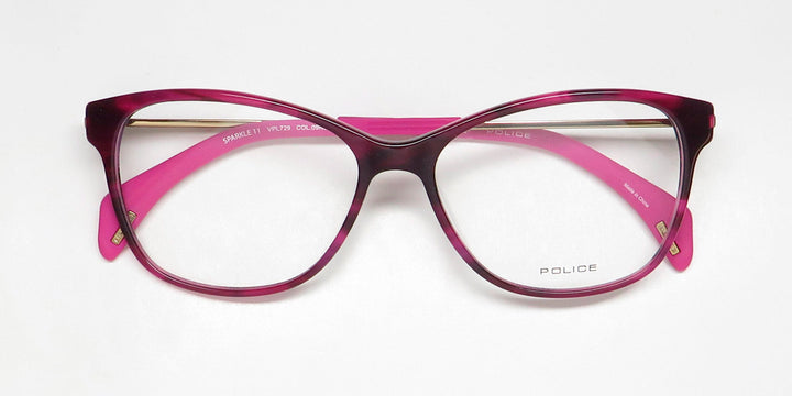 Police Vpl729 Sparkle 11 Eyeglasses