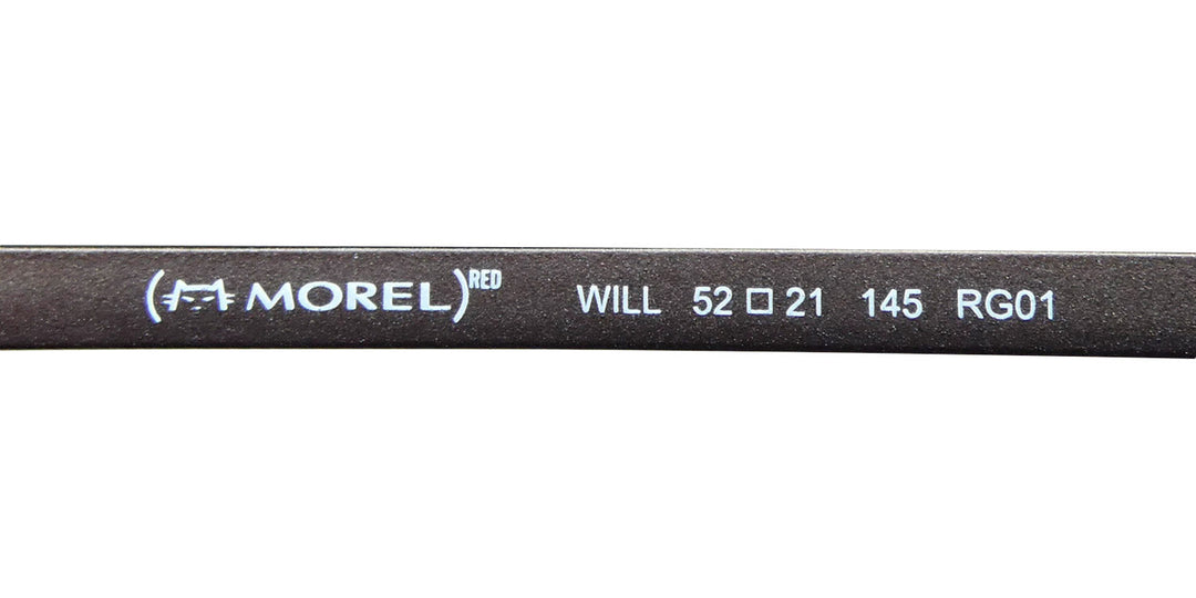 Morel Red Will 90014c Eyeglasses