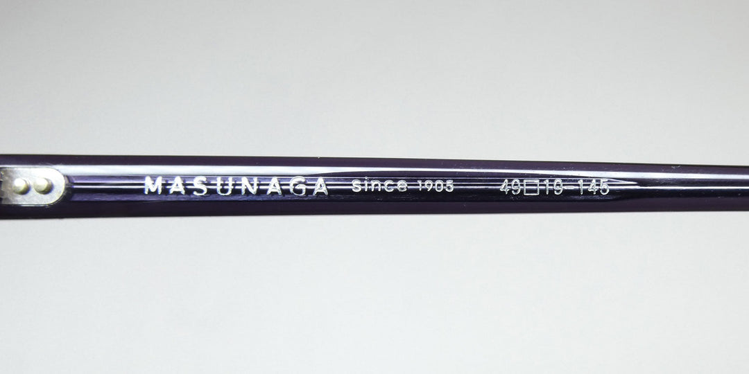 Masunaga 042 Eyeglasses