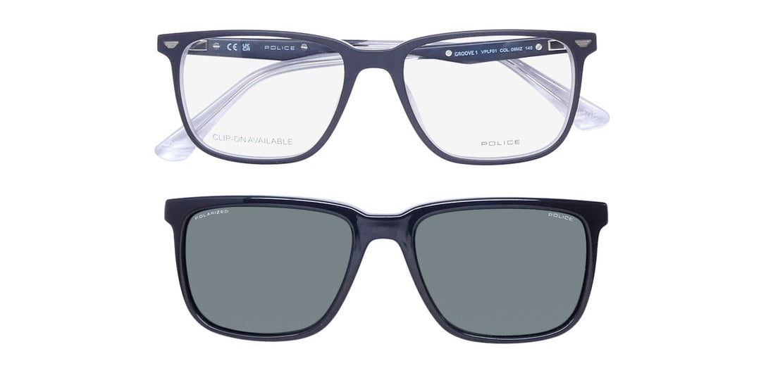 Police Vplf01 Groove 1 Eyeglasses