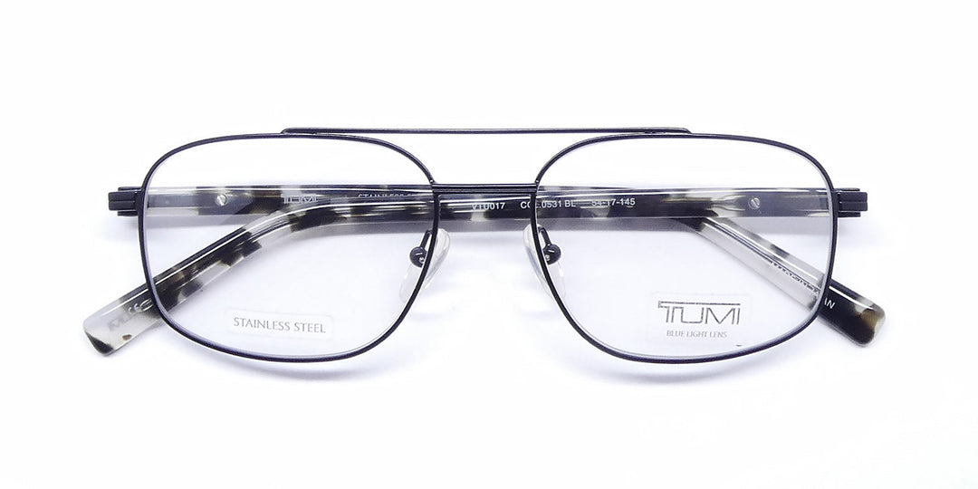 Tumi Vtu017 Blue Light Lens Eyeglasses