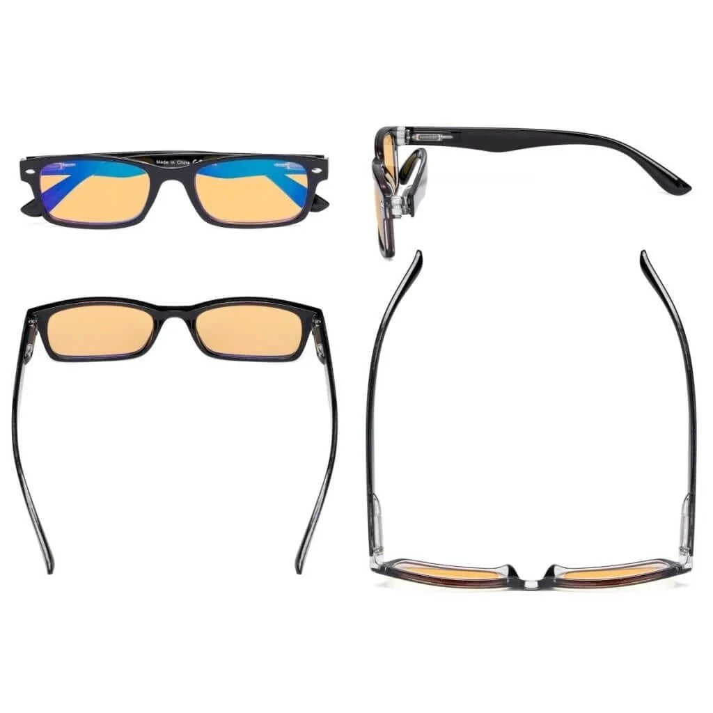 5 Pack Blue Light Blocking Reading Glasses HP055