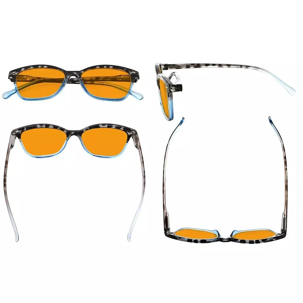 5 Pack Cat-eye Blue Light Blocking Reading Glasses DS9111