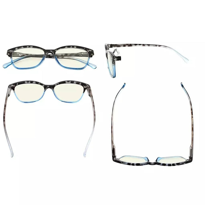5 Pack Cat-eye Blue Light Filter Readers UVR9111