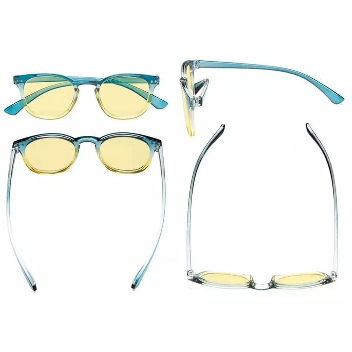 5 Pack Chic Blue Light Blocking Reading Glasses TMCG144