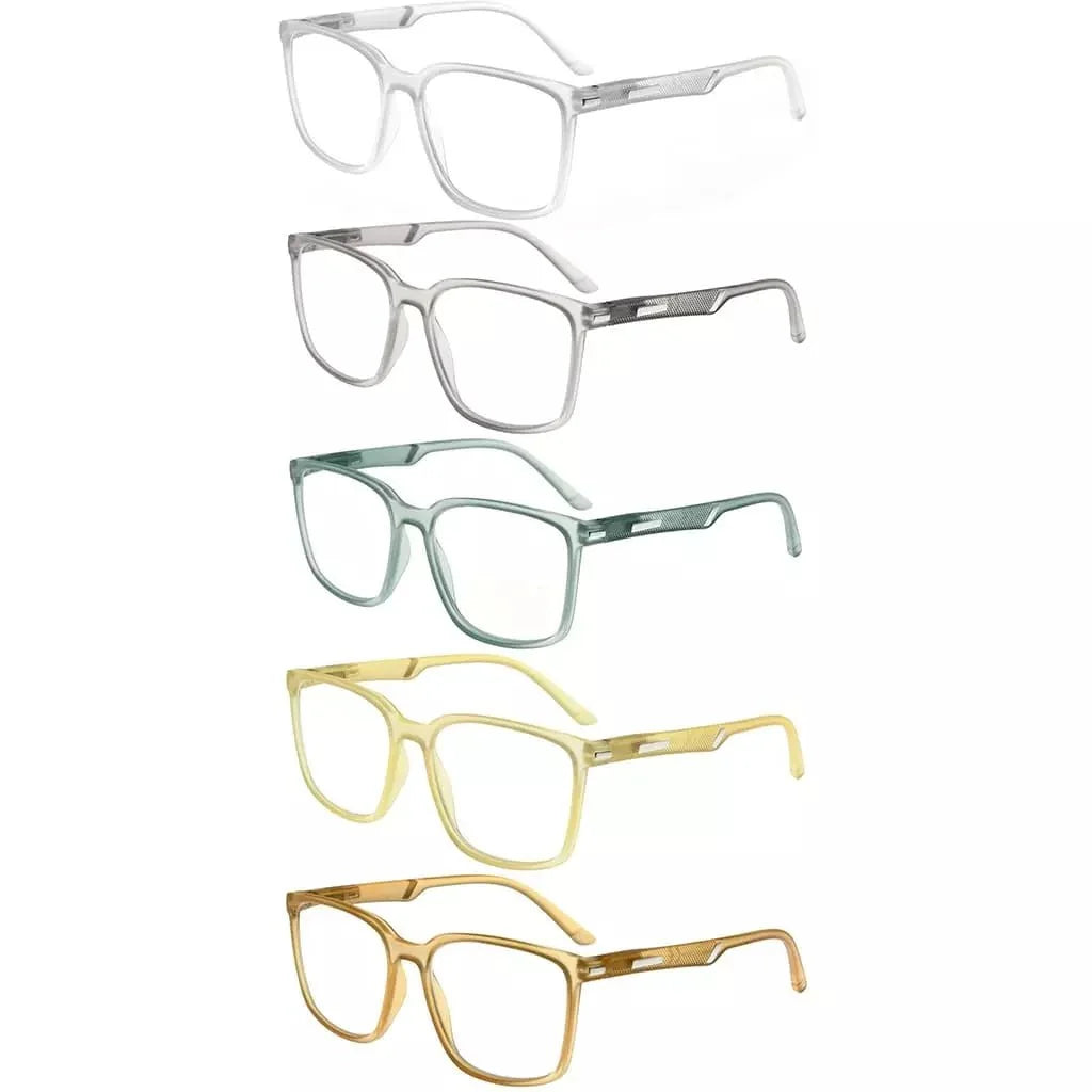5 Pack Chic Modern Frame Reading Glasses R151