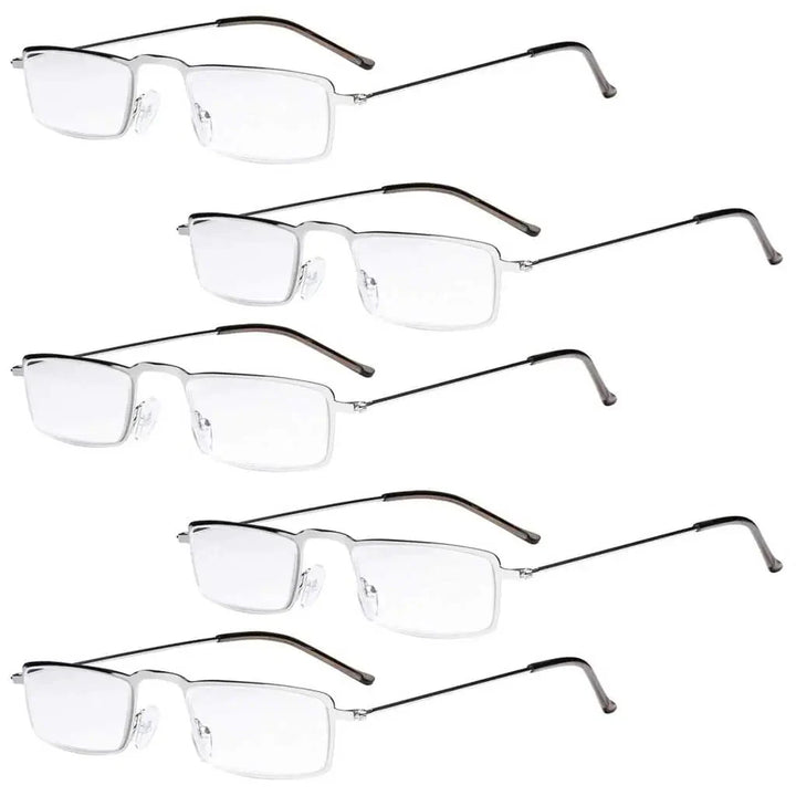 5 Pack Fancy Lightweight Reading Glasses R12004