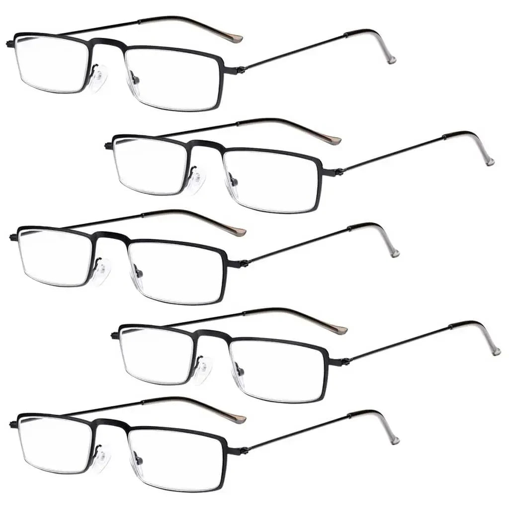 5 Pack Fancy Lightweight Reading Glasses R12004