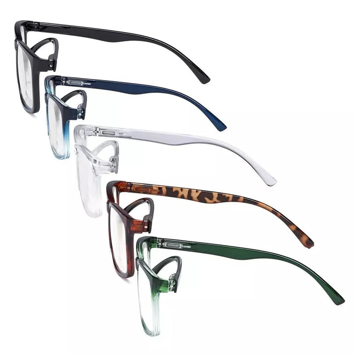 5 Pack Fashionable Reading Glasses Stylish Readers RT1805