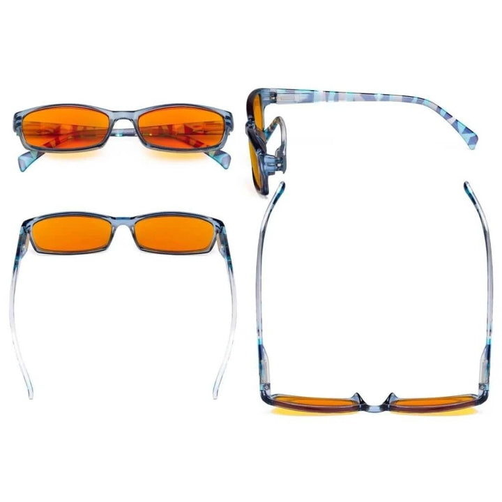 5 Pack Pattern Blue Light Blocking Reading Glasses DSRT1803