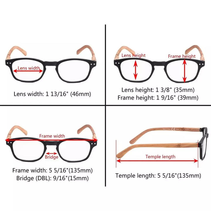 5 Pack Reading Glasses R034