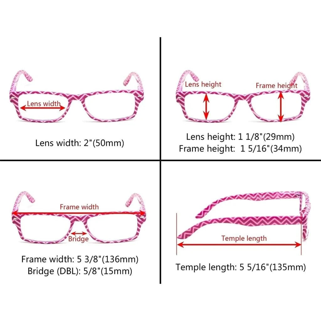 5 Pack Reading Glasses R066