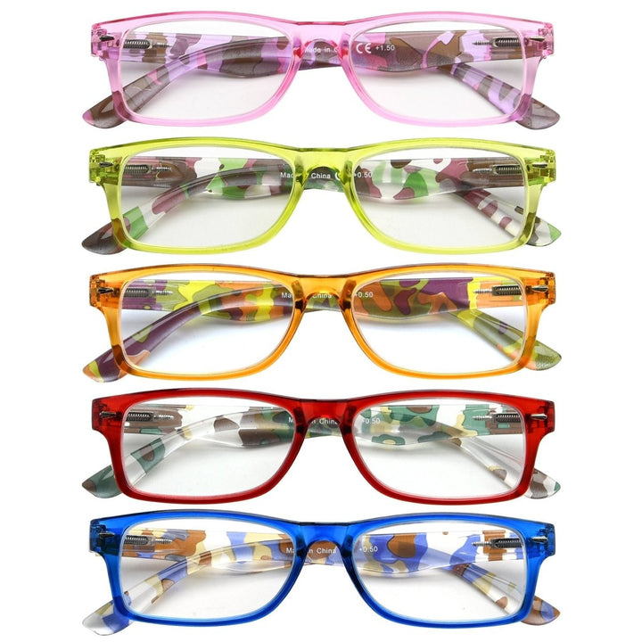 5 Pack Reading Glasses R066C