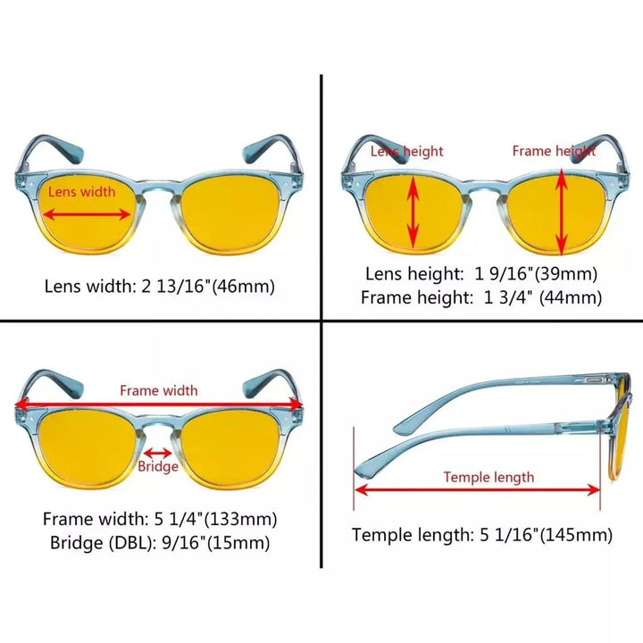 5 Pack Stylish Blue Light Blocking Readers HP144