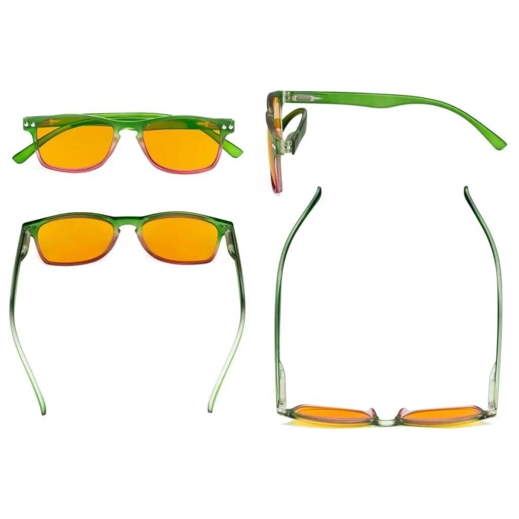 5 Pack Stylish Blue Light Blocking Reading Glasses DS046