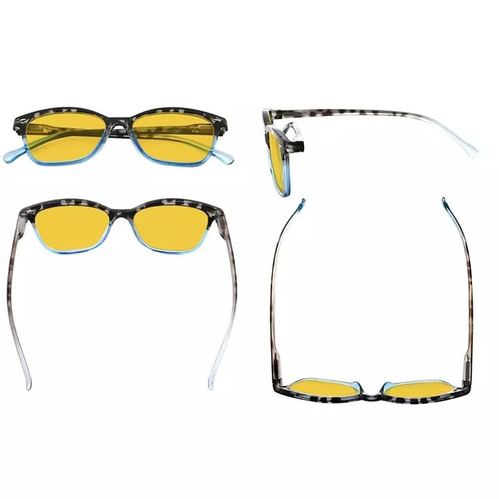 5 Pack Stylish Blue Light Blocking Reading Glasses HP9111