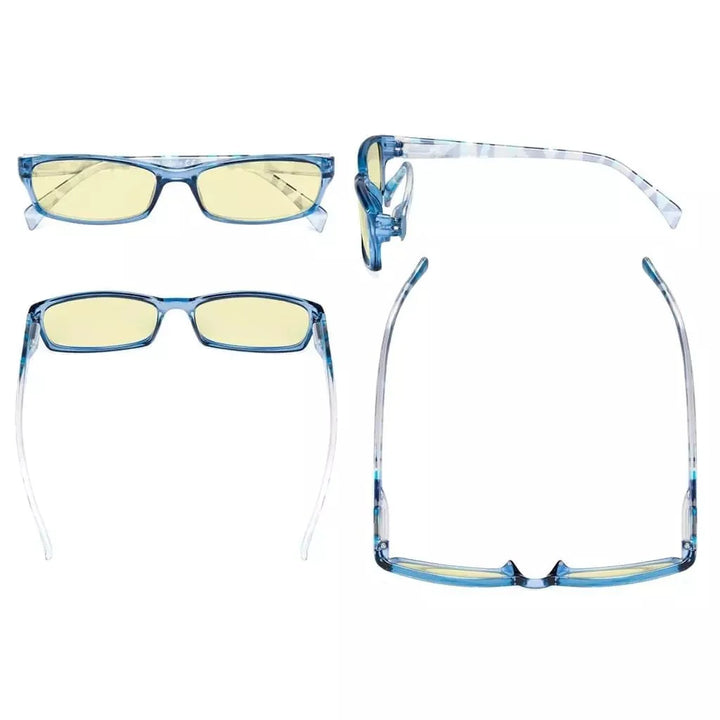 5 Pack Stylish Blue Light Blocking Reading Glasses TMCGT1803