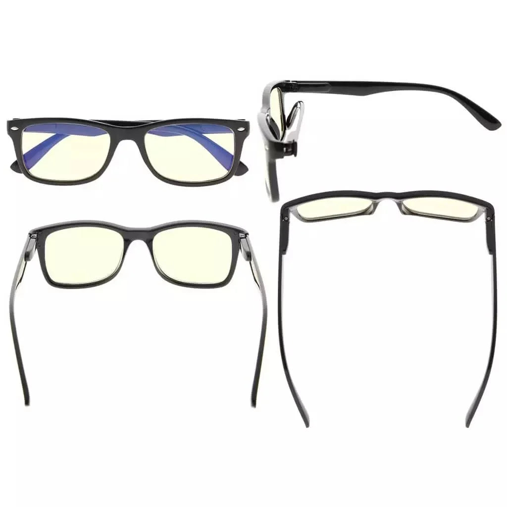 5 Pack Stylish Blue Light Filter Reading Glasses UVR075