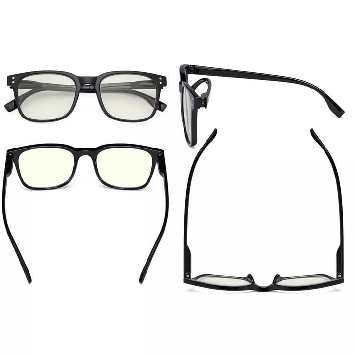 5 Pack Stylish Blue Light Filter Reading Glasses UVRT1804