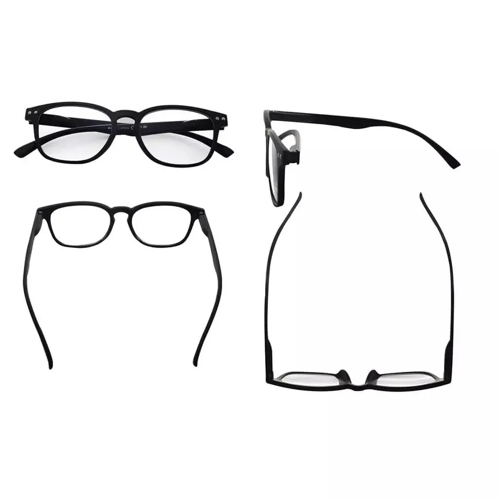 5 Pack Stylish Fashionable Oval Reading Glasses R079