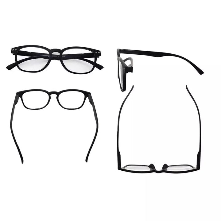 5 Pack Stylish Fashionable Oval Reading Glasses R079